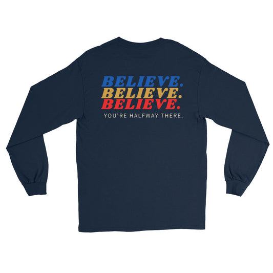 JonesBeast Believe Men’s Long Sleeve Shirt